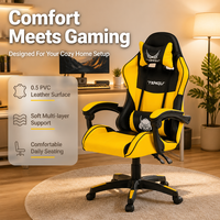 Chaise de bureau AOR pour le gaming, très rentable, avec base en nylon 320, accoudoirs articulés confortables et pliables, vente en gros usine