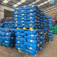 Bâche en PE imperméable pour camion, bâche en HDPE robuste avec œillets pour le toit d'un remorque ou d'un conteneur