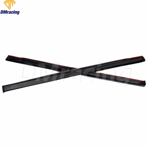 Jupes latérales en fibre de carbone de style <span class=keywords><strong>OETTINGER</strong></span> pour VW <span class=keywords><strong>GOLF</strong></span> <span class=keywords><strong>7</strong></span> <span class=keywords><strong>GTI</strong></span> MK7 4DRS 2014-2018 - Product Image 4