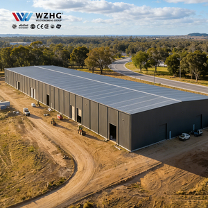 Professional Prefab Steel Structure <b>Building</b> Anti-Corrosion Seismic Resistant Sustainable for Warehouse Apartment Use 50-Year - Product Image 1