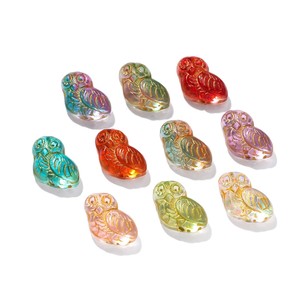 Perles en verre doré style vintage, perles en cristal et perles en verre soufflé pour la fabrication de bijoux, bracelets, colliers et breloques de téléphone DIY - Product Image 5