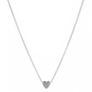 Collar Sencillo y Exquisito con Colgante de Corazón de Durazno en Aleación, Gargantilla Simple - Product Image 5