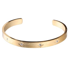 Pulsera de Diamantes de 6MM en Acero Inoxidable, Chapada en Oro de Titanio, con Diamantes Sintéticos de Corte Brillante Redondo, Unisex, para Uso Diario - Product Image 4