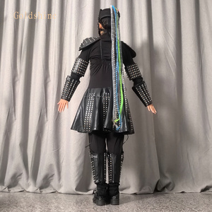 Traje de Robot LED para Mujer, Disfraz de <span class=keywords><strong>Guetta</strong></span> para Halloween, Actuaciones en Escenario, Disfraz con Zancos para Navidad, Año Nuevo, Fiestas de Año Nuevo Chino - Product Image 6