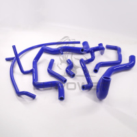 Kit de tuyau d'admission de liquide de refroidissement en silicone pour VW Corrado VR6 GOLF MK3 VR6 2.8 92-97 KMI