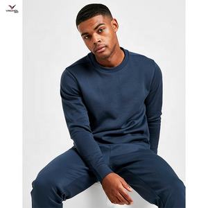 Survêtement/survêtement en polaire pour homme avec fermeture à glissière Logo personnalisable Collection hiver solide anti-rétrécissement grande taille-Tailles XS 6XL - Product Image 3