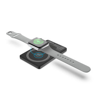 <span class=keywords><strong>Cargador</strong></span> Inalámbrico Magsafered de Alta Capacidad de 5000 mAh y 20 W, Paquete de Batería Magnética 3 en 1 de Aluminio de 15 W para iPhone 17, Apple Watch y Auriculares - Product Image 5