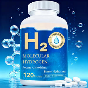 Pastiglie elementari di magnesio e idrogeno molecolare a base di silicio acqua efficace antiossidante con idrogeno H2 materiale - Product Image 1