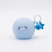 Jouet Squishy en PU Watery Seal Dumpling, sensoriel, anti-stress, mignon, doux, avec petit nez, jouet de décompression VOGUE Unisexe