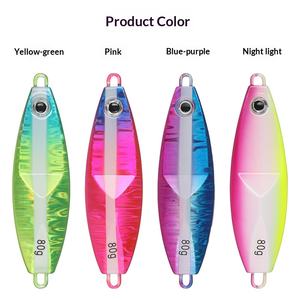 Leurre Artificiel Plaque Métallique Plombée à Lancer Lent pour la Pêche en Bateau et en Mer, Cible : Maquereau 80g/100g - Product Image 4