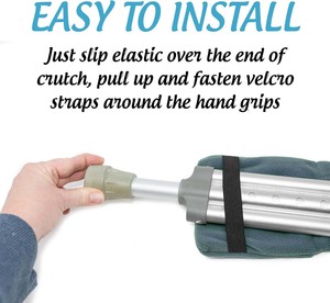 Muestra gratis de Muleta de alta calidad con diseño de aleación de aluminio antideslizante estabilidad discapacitados ancianos bolsa de Muleta ajustable - Product Image 4