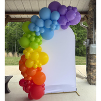 Kit d'arche de ballons arc-en-ciel en gros pour fournisseur de fêtes depuis 15 ans, guirlande de ballons colorés en latex pour fête, arche de ballons pour la rentrée scolaire