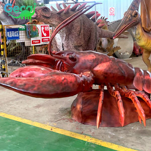 Modèle de homard robotique animatronique en résine grandeur nature GECAI pour parc d'attractions de montagnes russes avec son réaliste - Product Image 5