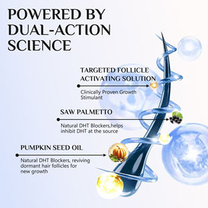 Crème revitalisante protectrice des follicules capillaires, densité des cheveux, réduit la chute, épaissit les cheveux, améliore la santé du cuir chevelu, extraits végétaux bloquant la DHT - Product Image 3