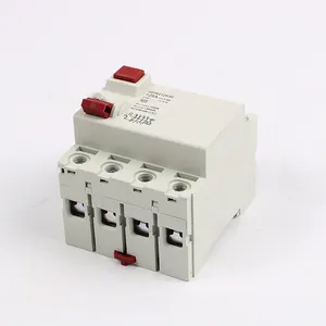Disyuntores eléctricos de corriente Residual tipo B, 30mA, 4 polos, Rccb, para cargador Ev, suministro de fábrica