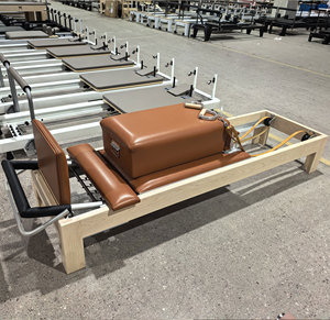<span class=keywords><strong>Reformer</strong></span> de <span class=keywords><strong>Pilates</strong></span> Clásico en Madera de Arce - Product Image 5