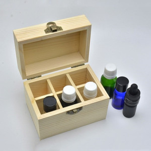 Ecológico 3/6/10/25 rejillas Caja de botella de aceite de madera de bambú Caja de aceite esencial de madera <span class=keywords><strong>Doterra</strong></span> - Product Image 3
