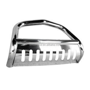 OEM pickup truck paraurti anteriore bull bar in acciaio inox nero lucido NUDGE BAR con piastra Bash per MAZDA BT50 2020 alla corrente - Product Image 2