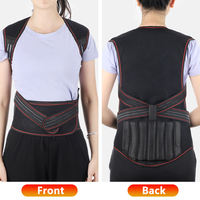 Support dorsal magnétique, aimants, thérapie chauffante, gilet, ceinture de maintien, correcteur de posture, colonne vertébrale, dos, épaule, correction de la posture lombaire