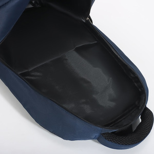 Men's Laptop <b>Backpack</b> Blue Solid Color Multi-function Business Travel Bag With Handle Spring 2023 - Product Image 1