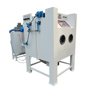 Cabina di Sabbiatura Professionale Completamente Automatica con Piattaforma Girevole per Parti Complesse - Product Image 5