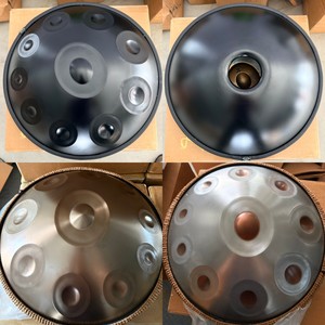 <span class=keywords><strong>Handpan</strong></span> de Acero Inoxidable de Fábrica con Mazo, 22 Pulgadas, 10 Notas, 432Hz, Instrumento de Percusión - Product Image 3