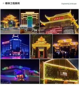 512 points lumineux LED RGB ronds, étanches, à effet dynamique pour éclairage extérieur de façades de bâtiments et d'écrans - Product Image 5