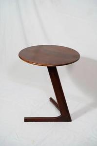 โต๊ะกาแฟและแล็ปท็อปทรงกลมทำจากไม้โต๊ะกาแฟทำด้วยมือมาใหม่หรูหรา - Product Image 4