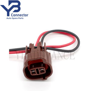 2 cara perempuan MT 090 Sensor suhu injektor bahan bakar kawat pengaman untuk Toyota 6189-0033 - Product Image 1