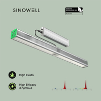 Lampes de culture LED Sinowell LINEAR 630W Toplight 3.2 Umol/J Daisy Chain Greenhouse 630 Watt