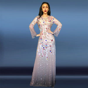 Robe <span class=keywords><strong>de</strong></span> luxe à strass, tenue élégante, Amazons, <span class=keywords><strong>liste</strong></span> des meilleurs vendeurs, soirée, anniversaire, robe longue, grande taille, femmes - Product Image 2