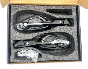 Espejos Retrovisores Delanteros ABYDMOTO KYMCO X350 ADV/<span class=keywords><strong>X150</strong></span>/H150, Aleación de Aluminio CNC, Convexos, Gran Angular, Visión Clara, Negros, Universales, Nuevos - Product Image 5