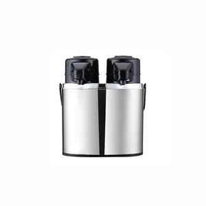 Twin Thermische Kolf Promotie Vacuüm Water Thermos Hot Drankjes Duurzaam Luchtaven Fles