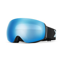 Masque de ski à fixation magnétique en polyuréthane thermoplastique, double couche anti-buée, lentille à changement rapide, pour sports de plein air adultes