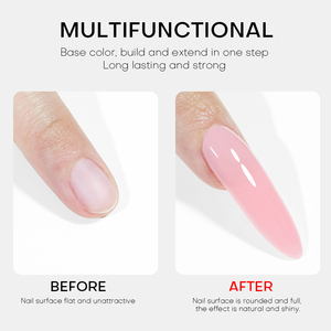 Benutzer definiertes Logo OEM 60g 108 Farben Solid Hard Gel Builder Verlängerung sgel Nagel harz Profession elles Nagel verlängerung sgel für Nail Art