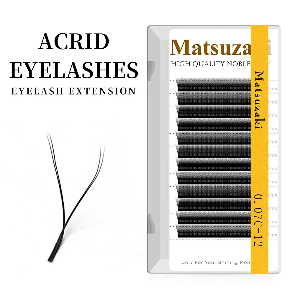 Yaya Lash Extension weaving Effect Synthetic Mink False Eyelashes Volume Silk Eyelash Extension Premade