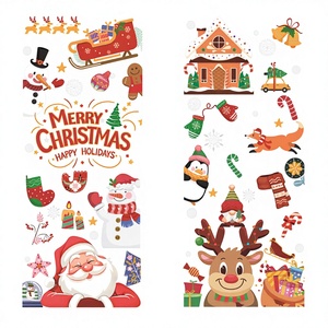 Autocollant de fenêtre DIY Ramadan Eid Mubarak Al Adha Lanterne murale <span class=keywords><strong>D</strong></span>écoration de la maison pour les fêtes musulmanes - Product Image 3