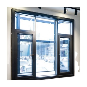 Puertas de cristal ventanas correderas de acero de aluminio - Product Image 1