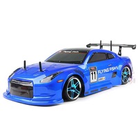 Voiture de drift télécommandée 1:10 Unlimited HSP 94123, voiture de course RC électrique sans balais, matériau PVC, haute vitesse