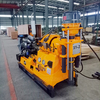 Perceuse de puits d'eau géothermique de 1000m Machine de forage géotechnique d'essai de sol à vendre Machine de forage de noyau 300mm Diesel