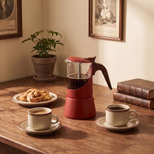 Cafetière <span class=keywords><strong>Moka</strong></span> italienne multifonctionnelle SEECIN de qualité professionnelle en verre borosilicate, portable, <span class=keywords><strong>pour</strong></span> usage domestique, 240 ml - Product Image 5