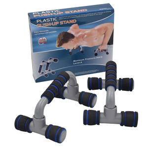 Pronto per la spedizione del muscolo Stretching Push-Up Stand petto strumento di allenamento per la <span class=keywords><strong>palestra</strong></span> di casa uso in acciaio e materiale in schiuma - Product Image 4