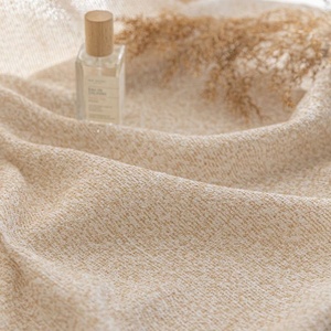Vente en gros fausse laine rideaux de fenêtre transparents modernes <span class=keywords><strong>blanc</strong></span> <span class=keywords><strong>beige</strong></span> gris design élégant pour la maison chambre à coucher hôtel luxe pour le salon - Product Image 2