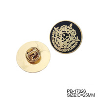 Badges métalliques personnalisés antioxydants avec estampage en relief, motif ailes de pilote, pour costume