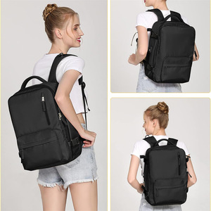 Women's <b>Backpack</b> Large Capacity Waterproof Travel School Bag With Zipper Pockets Summer 2023 - Product Image 1