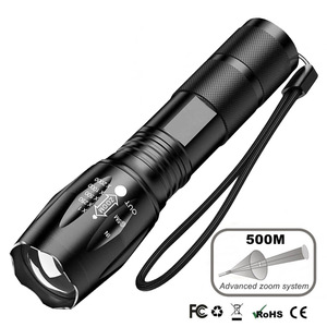XINSITE Zoom Flashlight 2000LM LED Rechargeable Waterproof Outdoor Portable Searchlight - Product Image 5