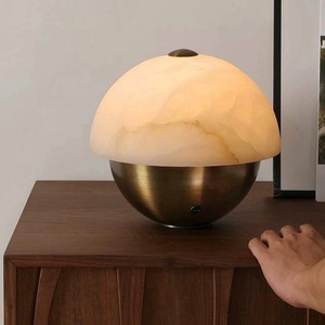 Tiworld Natural Marble Table Lamp 3032 <b>Touch</b> Control Rechargeable <b>LED</b> Bedroom Living Room Ambient <b>Light</b> - Product Image 1