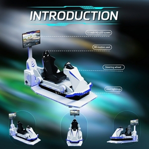 เครื่องเกมแข่งรถเสมือนจริง 3DOF Motion 9D พร้อมประสบการณ์สุดขั้ว - Product Image 3