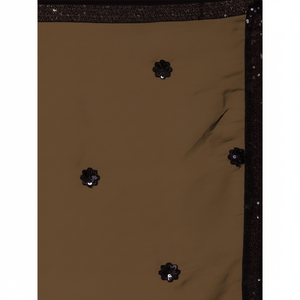 Fabuloso bordado negro Georgette recepción desgaste Lehenga Choli - Product Image 1