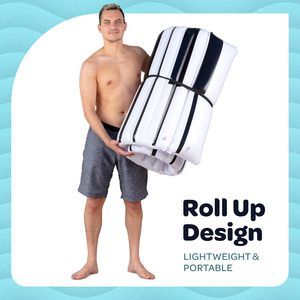 Colchoneta Inflable de PVC con Diseño de Teclado de Piano para Piscina, para Adultos - Product Image 4